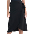 Saia Midi Envelope Preta